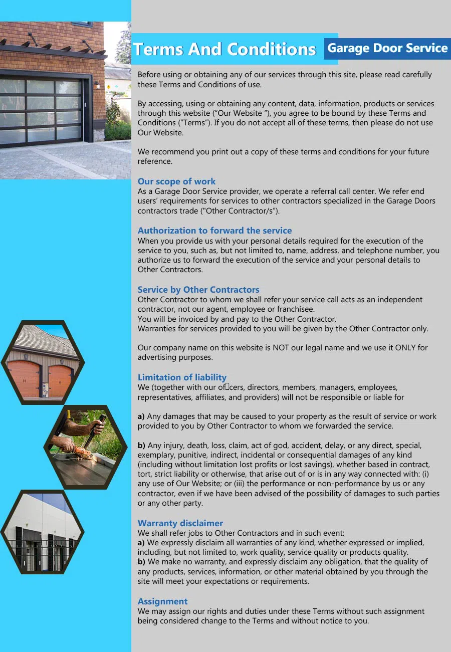 Capitol Garage Doors Washington, DC 202-640-1370 - terms4